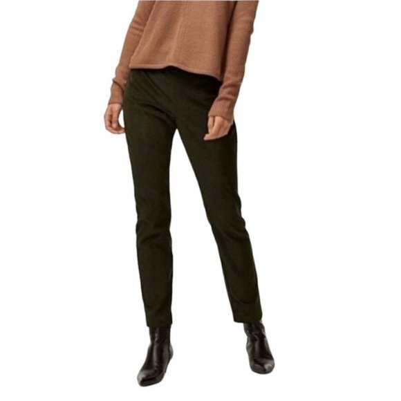 Aritzia Babaton Black Bi Stretch Ellis Low Rise Slim Leg  Ankle Size 4 - Picture 1 of 10